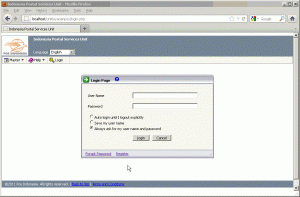 Terms and Conditions on Registration Page