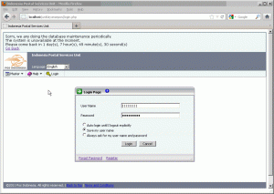 Displaying Maintenance Mode