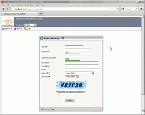Password Strength Meter in Registration Page Password Strength Meter in Registration Page