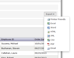Image and Text in Export Options